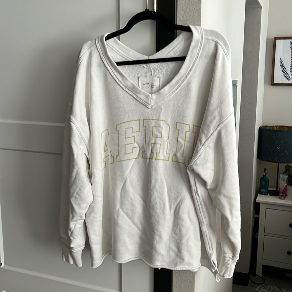 Oversized V Neck Sweater